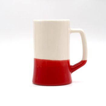 Tardan HANS Seramik Kupa 350 ml KIRMIZI KREM